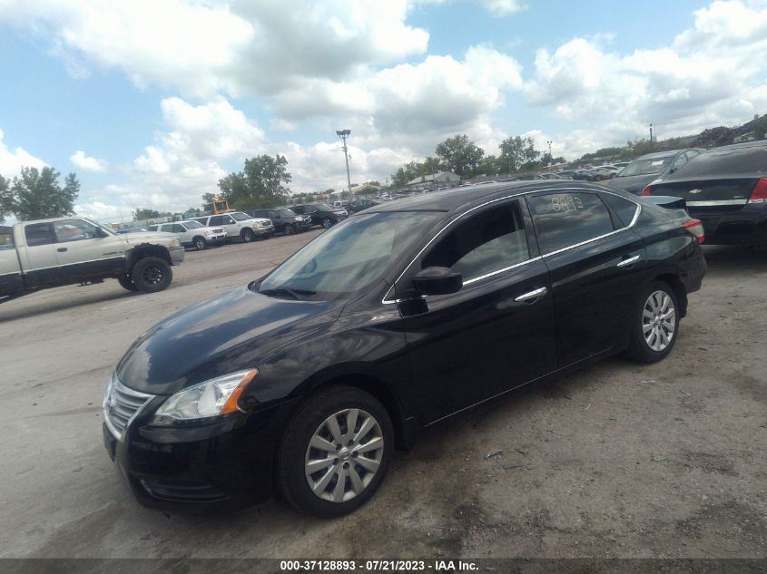 2015 NISSAN SENTRA S - 3N1AB7AP7FY224788