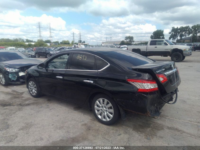 2015 NISSAN SENTRA S - 3N1AB7AP7FY224788