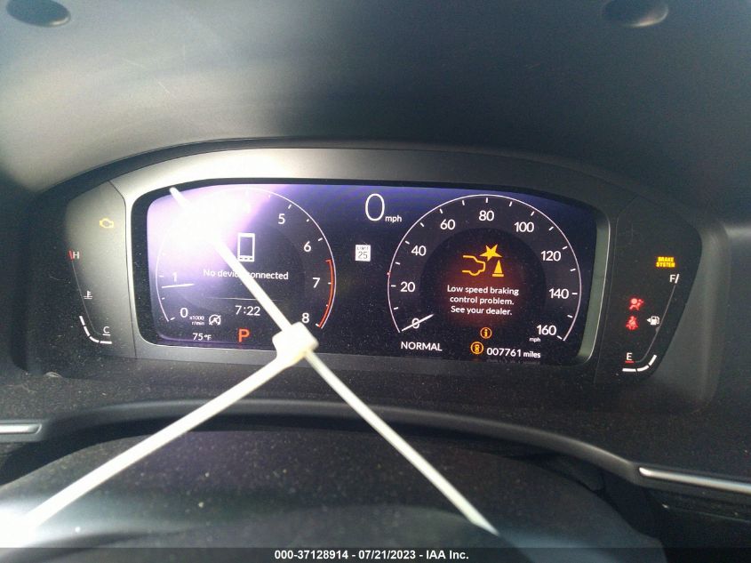 2022 HONDA CIVIC SEDAN TOURING - 2HGFE1F95NH324475