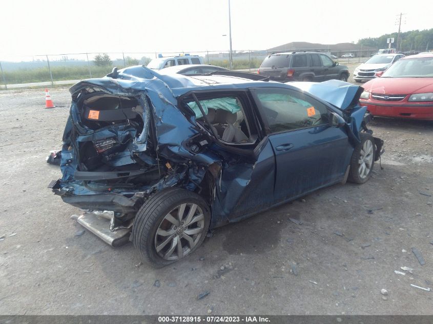 2019 VOLKSWAGEN GOLF S/SE - 3VWG57AU0KM010955