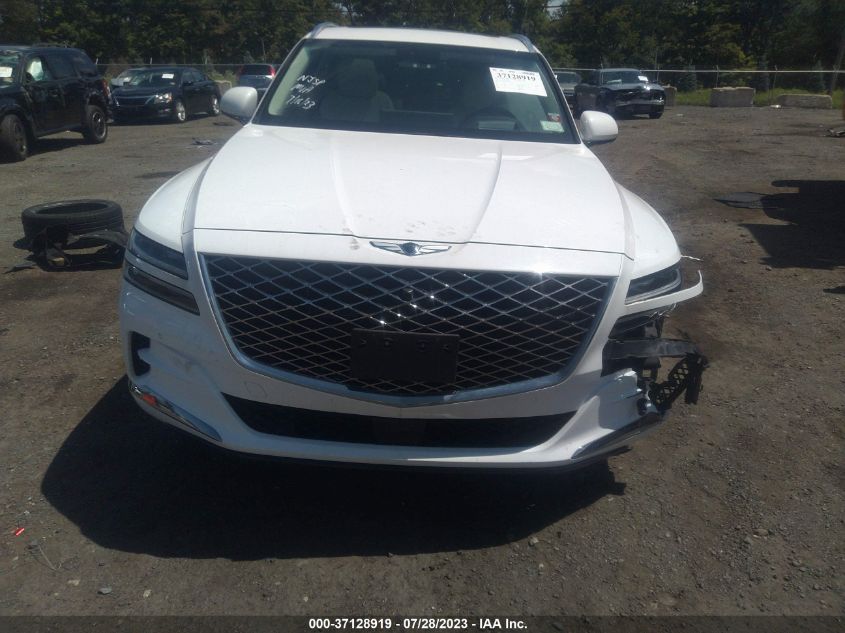 2022 GENESIS GV80 KMUHBDSB3NU077865