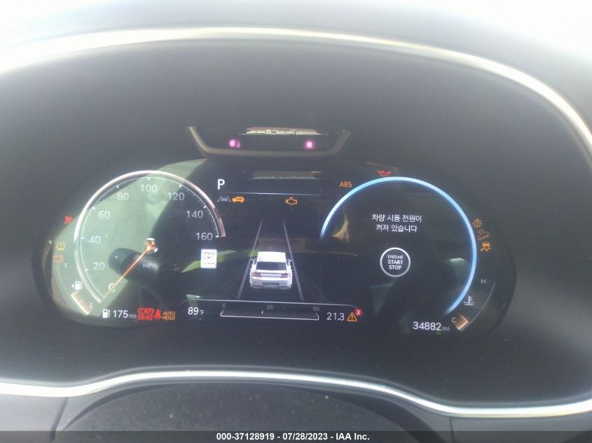 2022 GENESIS GV80 KMUHBDSB3NU077865