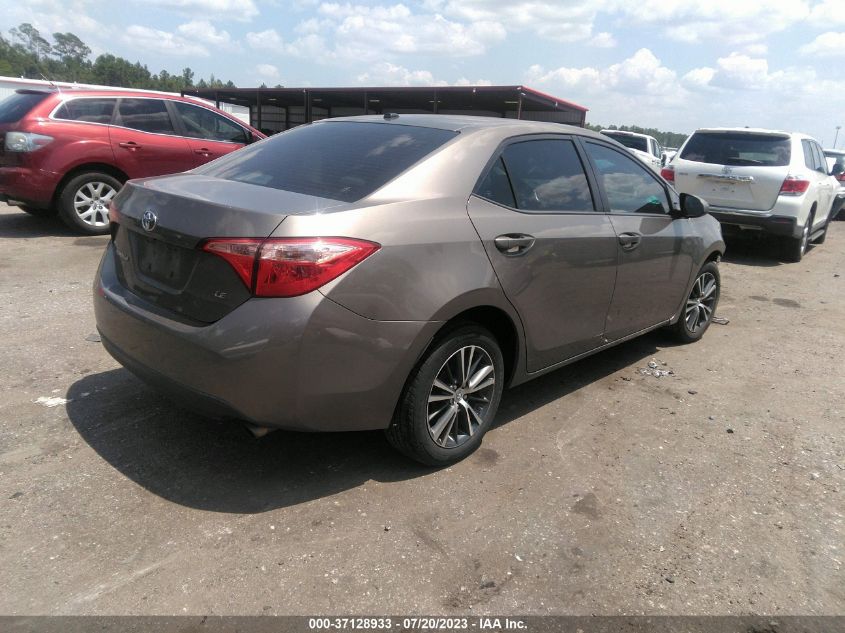 2018 TOYOTA COROLLA L/LE/XLE/SE/XSE - 5YFBURHE2JP759886