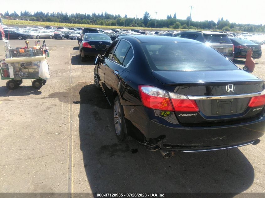 2014 HONDA ACCORD SEDAN SPORT - 1HGCR2F57EA288989