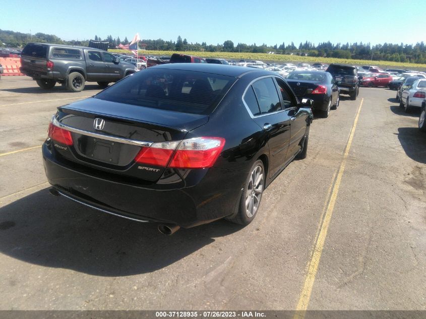 2014 HONDA ACCORD SEDAN SPORT - 1HGCR2F57EA288989
