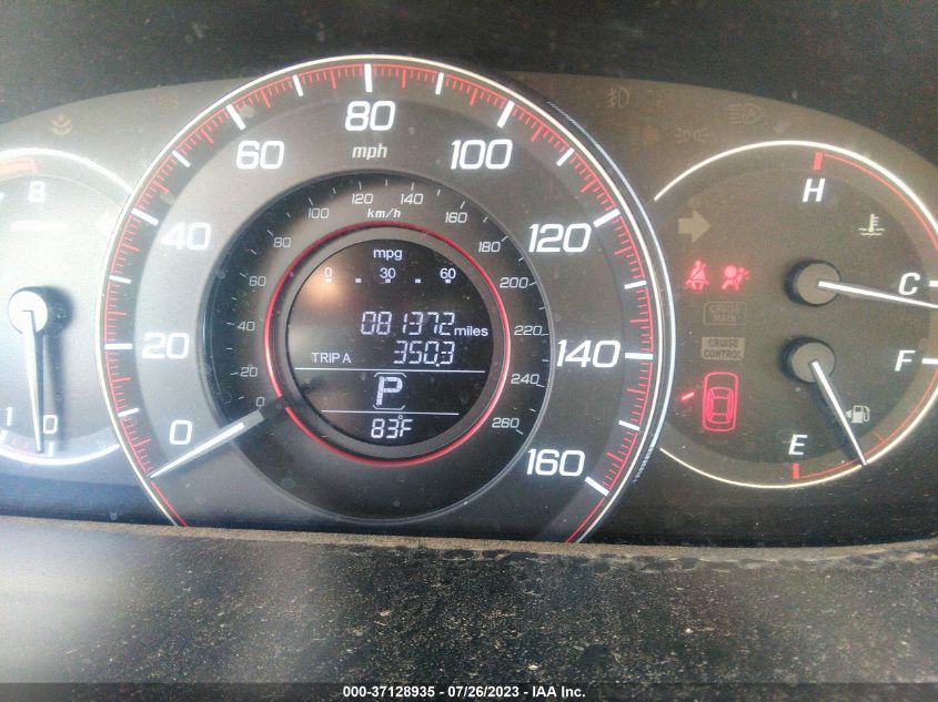 2014 HONDA ACCORD SEDAN SPORT - 1HGCR2F57EA288989