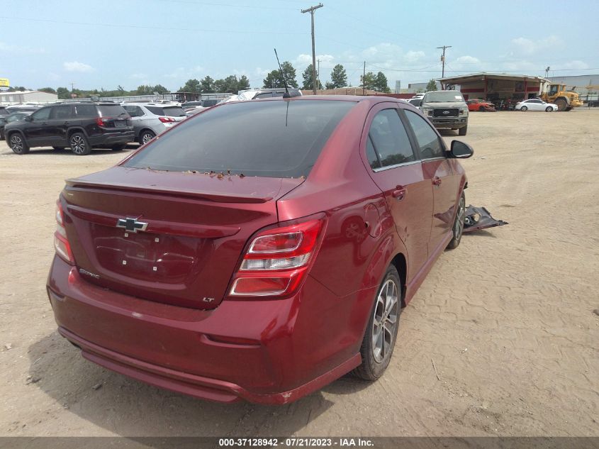 2017 CHEVROLET SONIC LT - 1G1JD5SH2H4119724