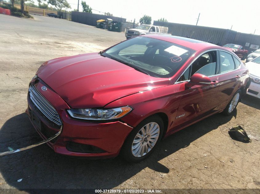 2013 FORD FUSION SE HYBRID - 3FA6P0LUXDR250538