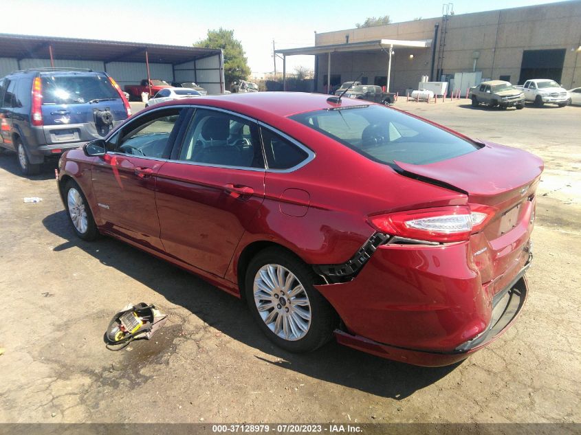 2013 FORD FUSION SE HYBRID - 3FA6P0LUXDR250538