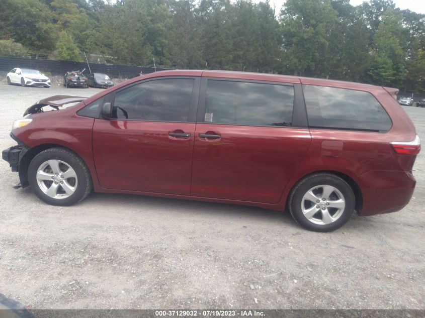 2015 TOYOTA SIENNA L - 5TDZK3DC6FS566872
