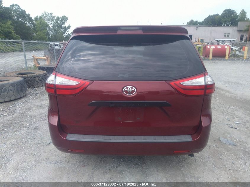 2015 TOYOTA SIENNA L - 5TDZK3DC6FS566872