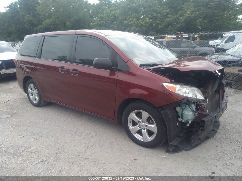2015 TOYOTA SIENNA L - 5TDZK3DC6FS566872