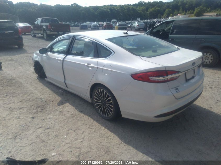 2017 FORD FUSION SE - 3FA6P0HD4HR411660