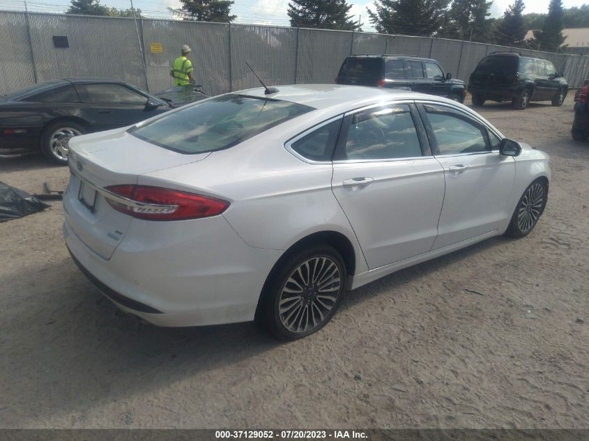 2017 FORD FUSION SE - 3FA6P0HD4HR411660