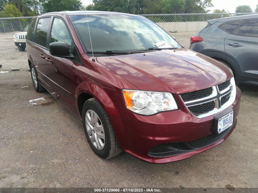2017 DODGE GRAND CARAVAN SE - 2C4RDGBG2HR713904
