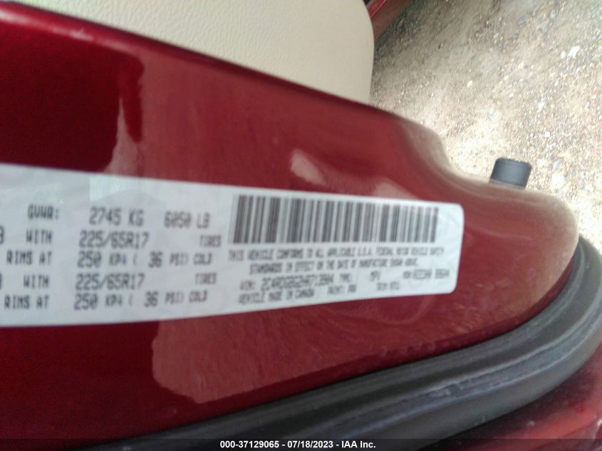 2017 DODGE GRAND CARAVAN SE - 2C4RDGBG2HR713904