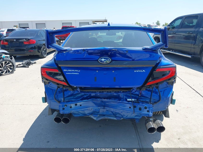 VIN JF1VBAF60N9031260 2022 SUBARU WRX PREMIUM