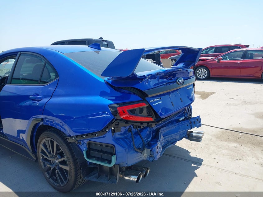 VIN JF1VBAF60N9031260 2022 SUBARU WRX PREMIUM