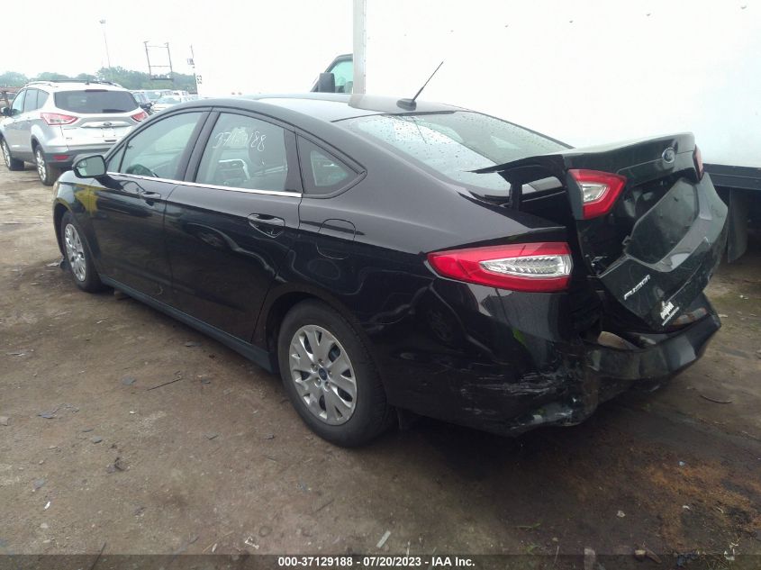 2014 FORD FUSION S - 1FA6P0G71E5368700