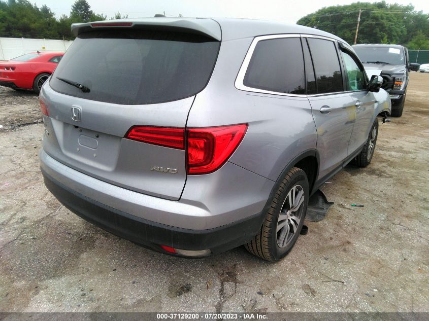 2017 HONDA PILOT EX-L - 5FNYF6H57HB050766