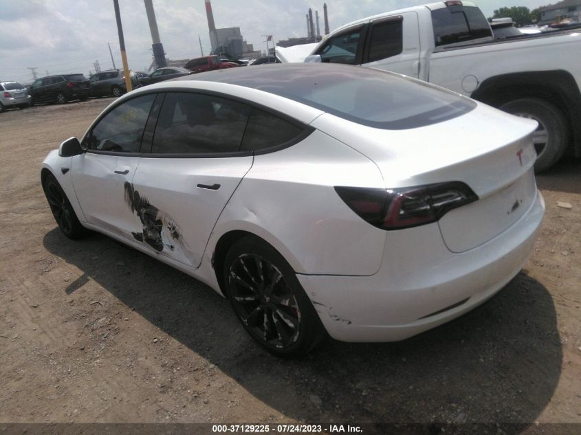 2018 TESLA MODEL 3 RANGE BATTERY - 5YJ3E1EA4JF012399