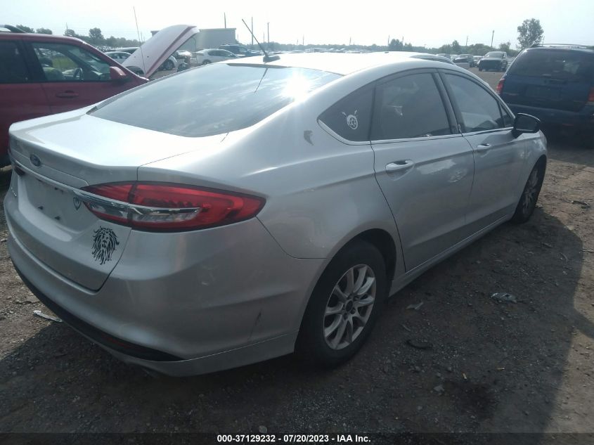 2017 FORD FUSION S - 3FA6P0G74HR226861