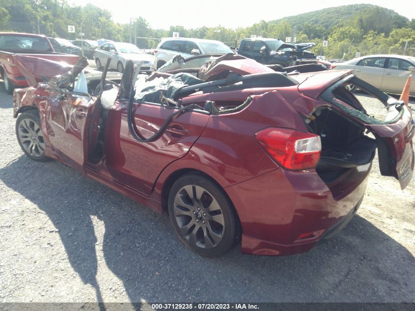 2015 SUBARU IMPREZA WAGON 2.0I SPORT LIMITED - JF1GPAV66FH208509