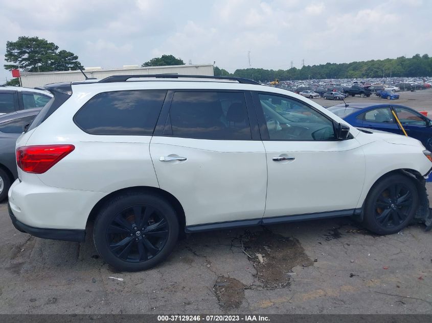 2018 NISSAN PATHFINDER SL - 5N1DR2MN9JC650367