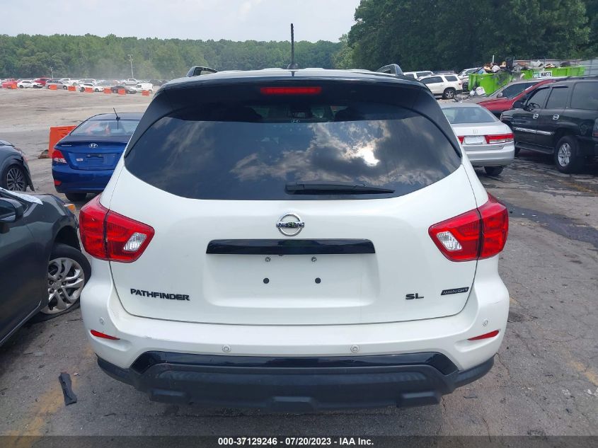 2018 NISSAN PATHFINDER SL - 5N1DR2MN9JC650367