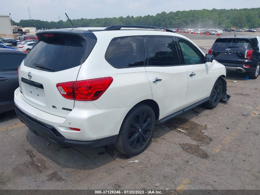 2018 NISSAN PATHFINDER SL - 5N1DR2MN9JC650367