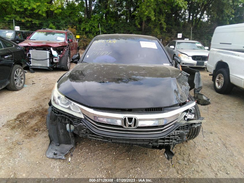 2016 HONDA ACCORD SEDAN SPORT - 1HGCR2F50GA191491