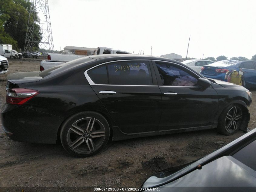 2016 HONDA ACCORD SEDAN SPORT - 1HGCR2F50GA191491