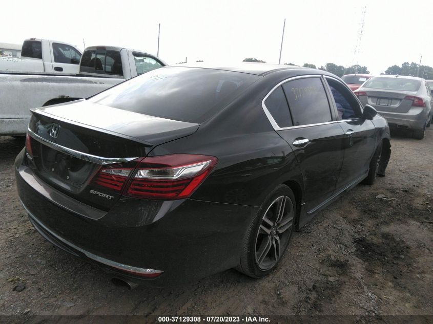 2016 HONDA ACCORD SEDAN SPORT - 1HGCR2F50GA191491