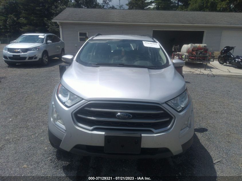 2018 FORD ECOSPORT SE - MAJ6P1UL6JC238604