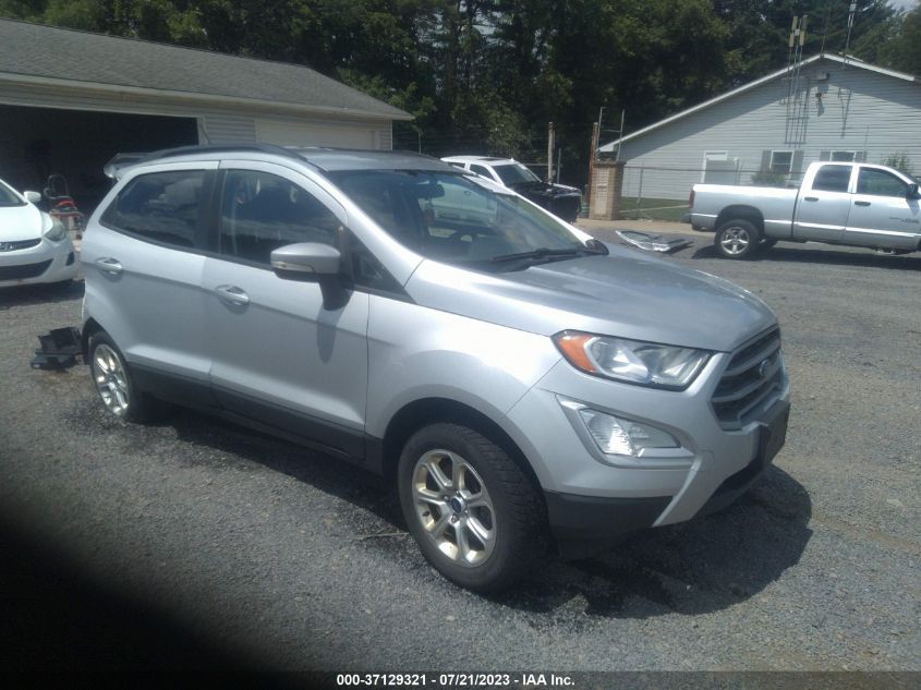 2018 FORD ECOSPORT SE - MAJ6P1UL6JC238604