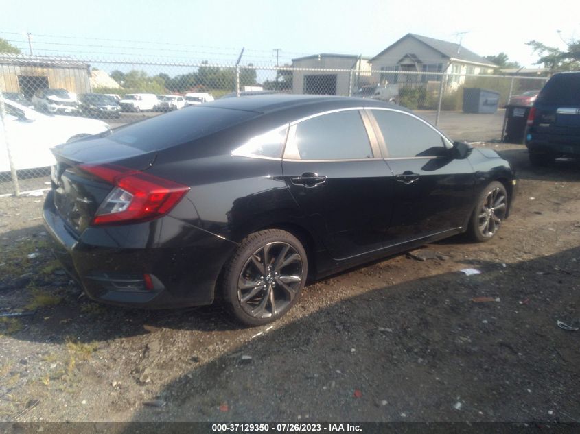 2019 HONDA CIVIC SEDAN SPORT - 19XFC2F81KE051026