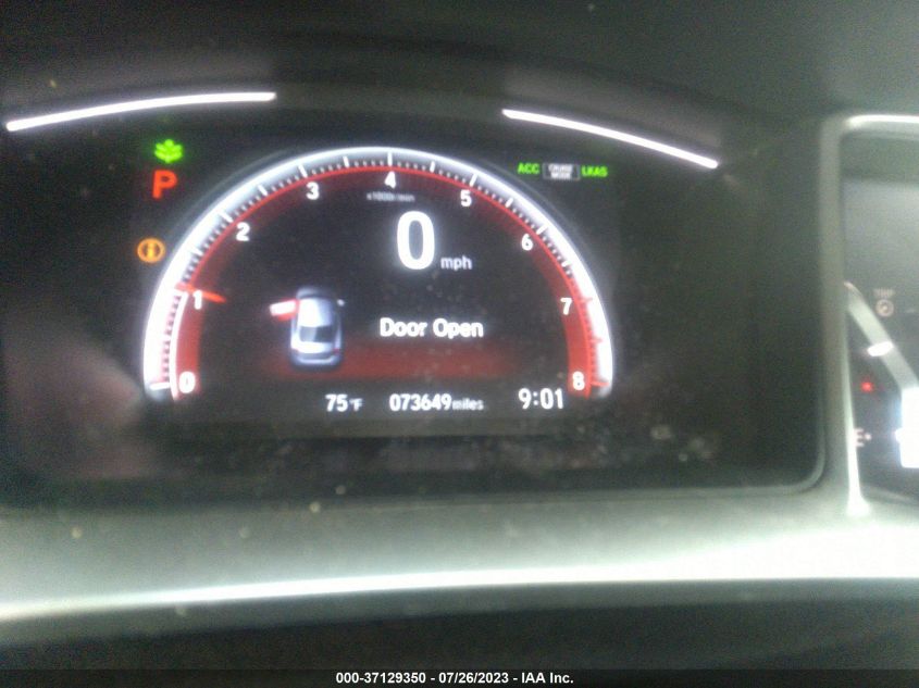 2019 HONDA CIVIC SEDAN SPORT - 19XFC2F81KE051026