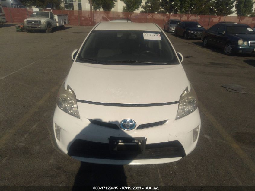 2013 TOYOTA PRIUS ONE/TWO/THREE/FOUR/FIVE - JTDKN3DU9D5622291