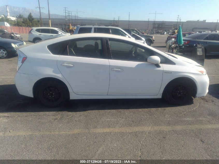 2013 TOYOTA PRIUS ONE/TWO/THREE/FOUR/FIVE - JTDKN3DU9D5622291