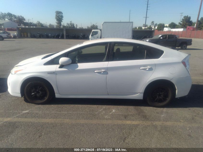 2013 TOYOTA PRIUS ONE/TWO/THREE/FOUR/FIVE - JTDKN3DU9D5622291