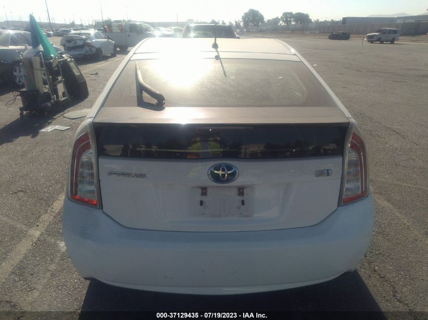 2013 TOYOTA PRIUS ONE/TWO/THREE/FOUR/FIVE - JTDKN3DU9D5622291