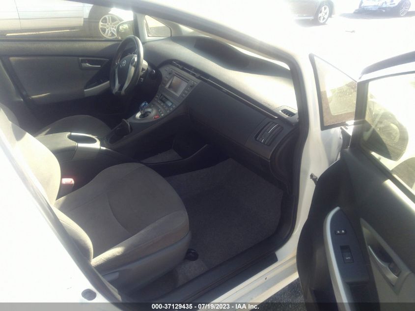 2013 TOYOTA PRIUS ONE/TWO/THREE/FOUR/FIVE - JTDKN3DU9D5622291