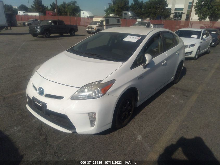 2013 TOYOTA PRIUS ONE/TWO/THREE/FOUR/FIVE - JTDKN3DU9D5622291