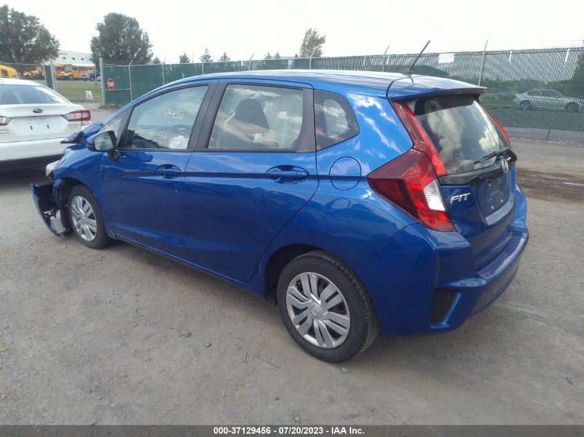 2016 HONDA FIT LX - JHMGK5H53GX028414