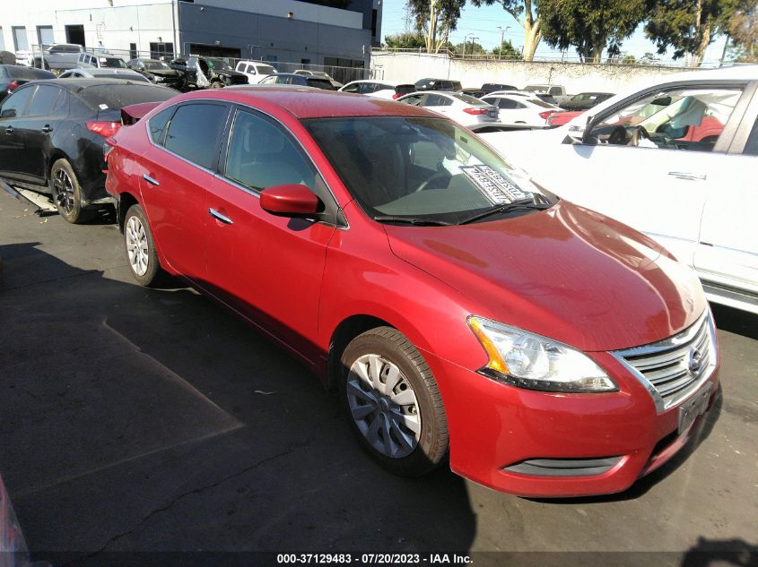 2014 NISSAN SENTRA SV - 3N1AB7AP9EL607546