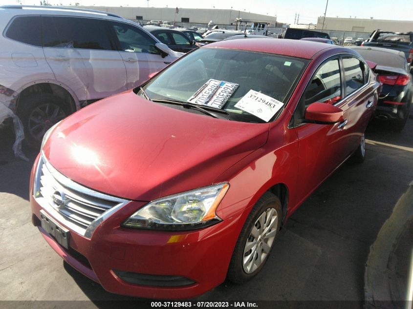 2014 NISSAN SENTRA SV - 3N1AB7AP9EL607546