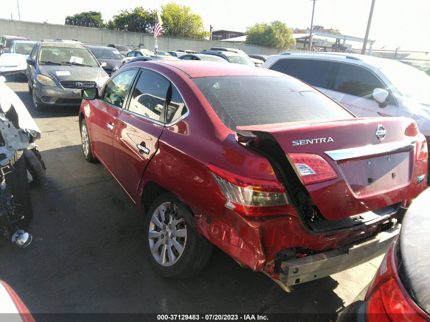 2014 NISSAN SENTRA SV - 3N1AB7AP9EL607546