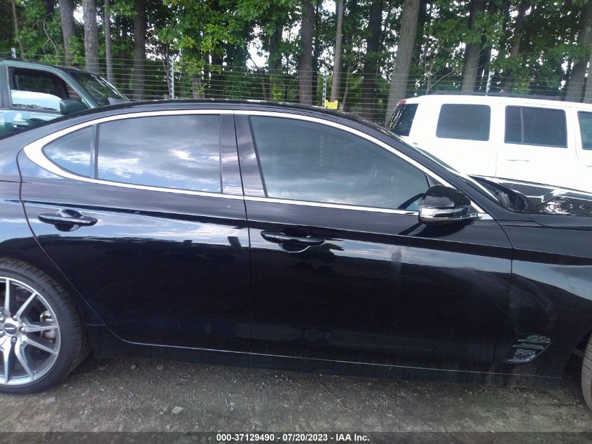 2022 GENESIS G70 2.0T - KMTG34TA4NU098145