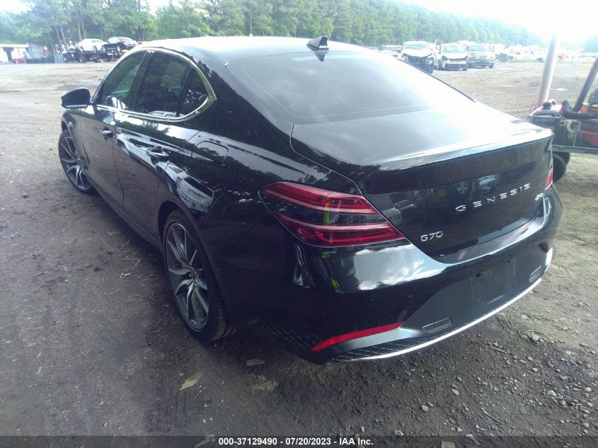 2022 GENESIS G70 2.0T - KMTG34TA4NU098145