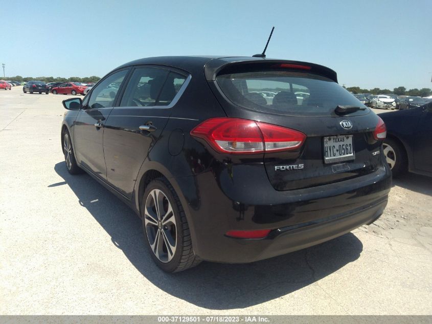 2016 KIA FORTE 5-DOOR EX - KNAFX5A84G5507131